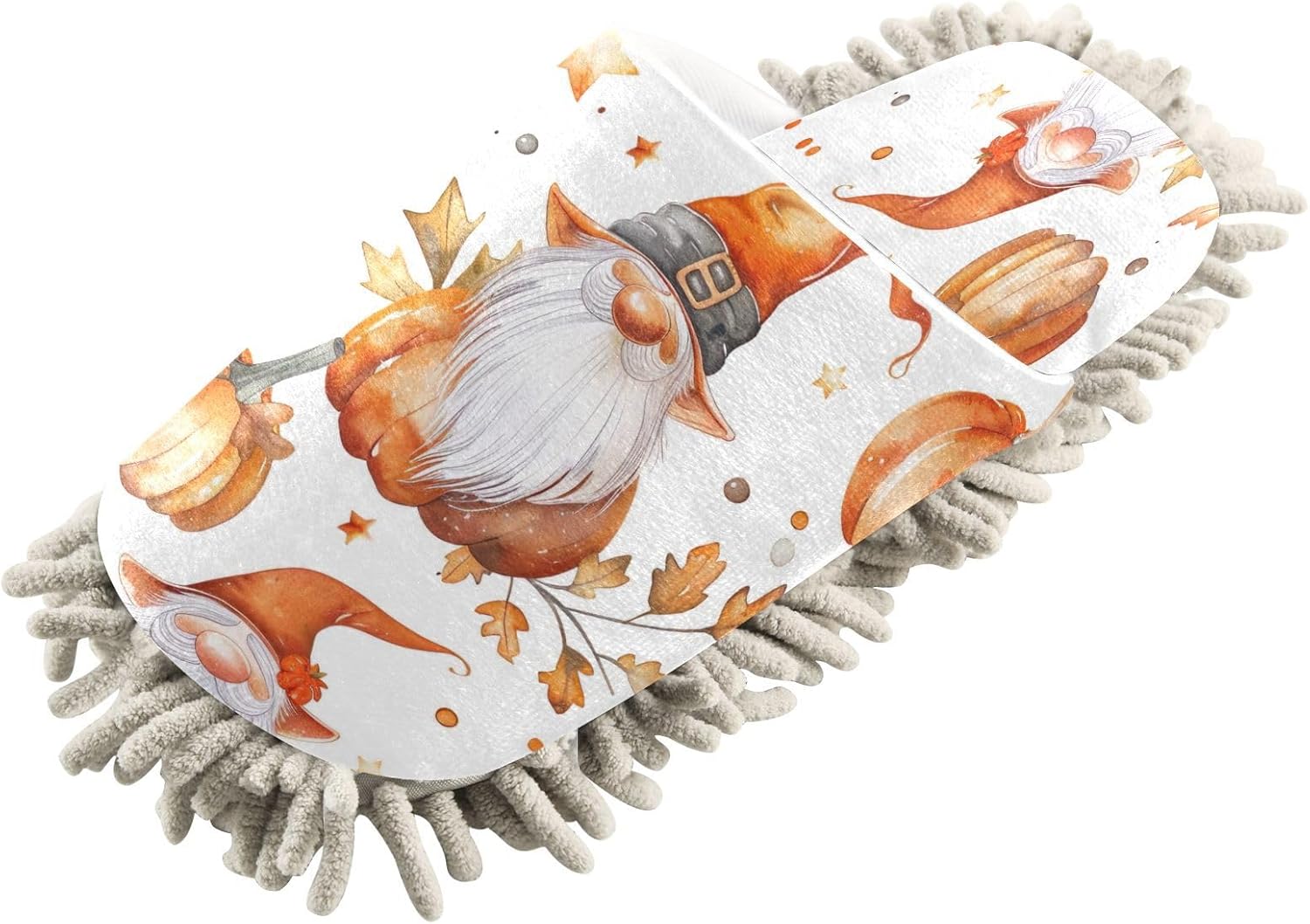 Zhirexin Thanksgiving Cleaning Mop Slippers