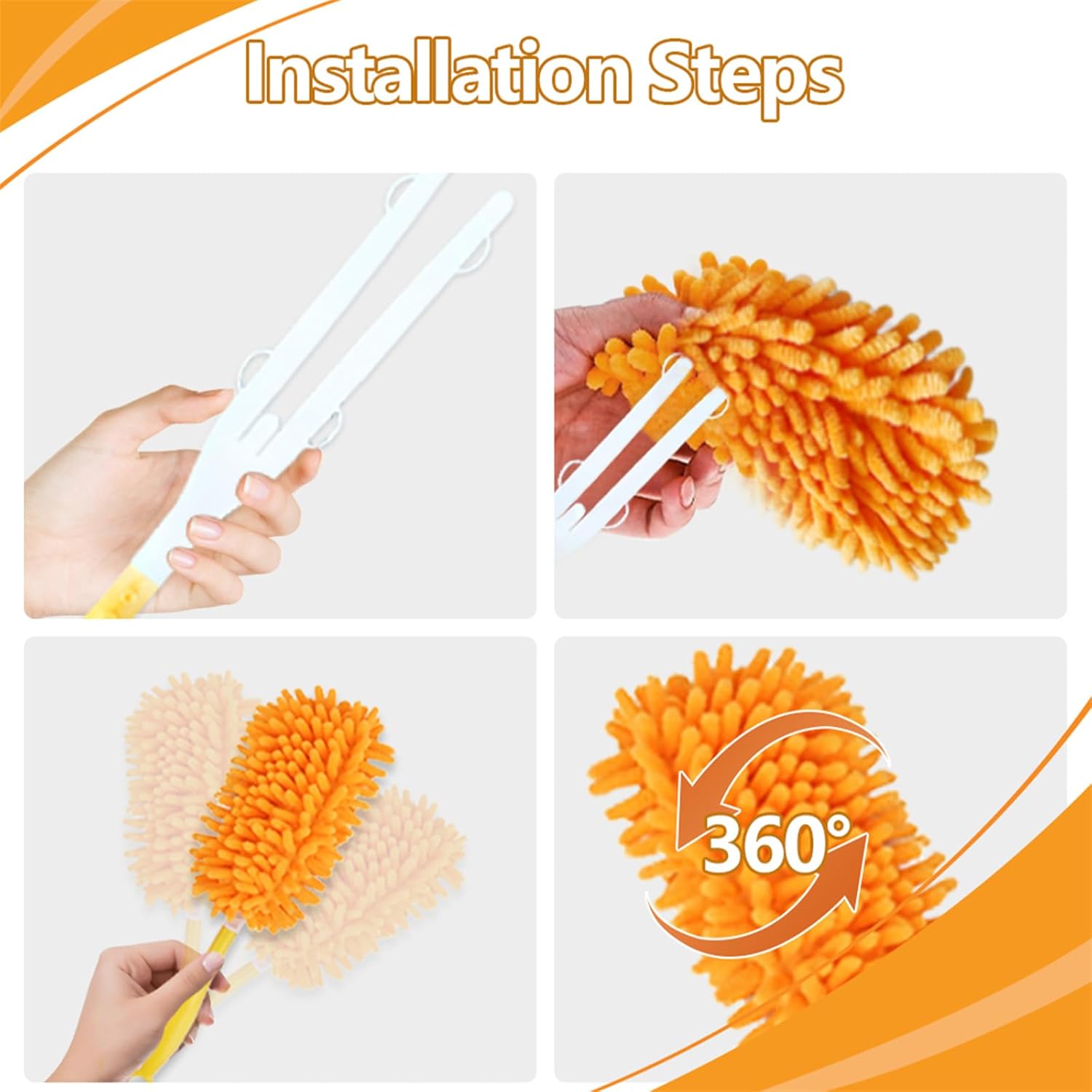 Reusable Duster Refill for Swiffer 360 Heavy Duty