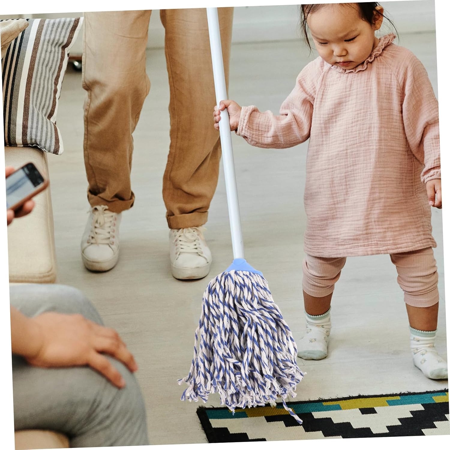 Minkissy Reusable Microfiber Mop Head