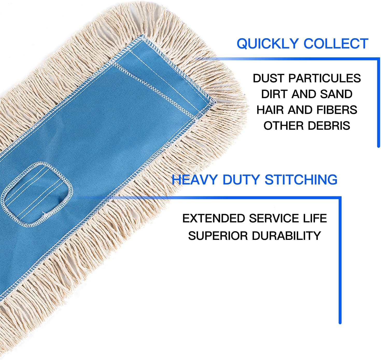 L Luke Supply Matthew 36 Dust Mop Refill 12 Pack