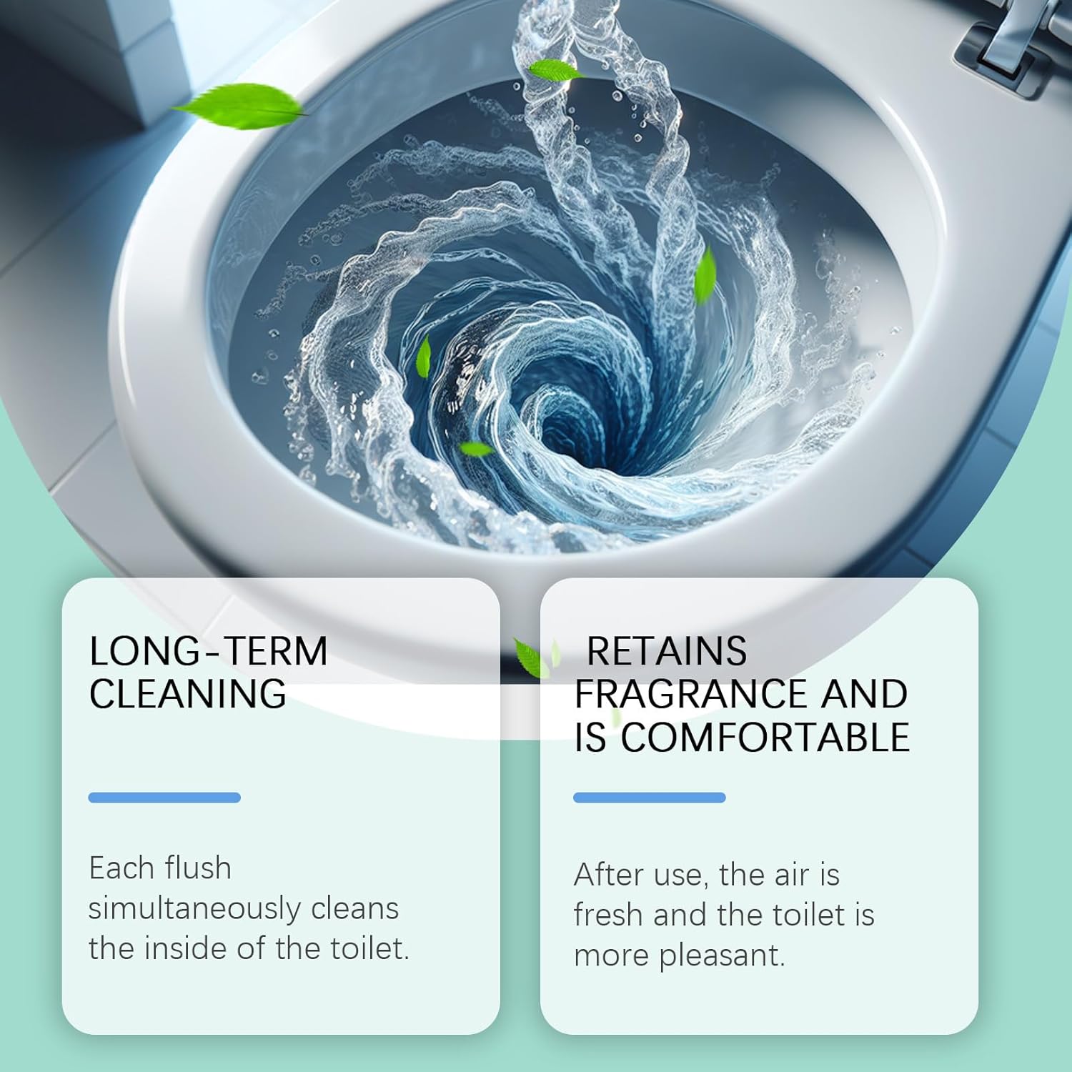 Krazy Clean Pro Toilet Cleaner 10 Years Long-Lasting Fresh Scent