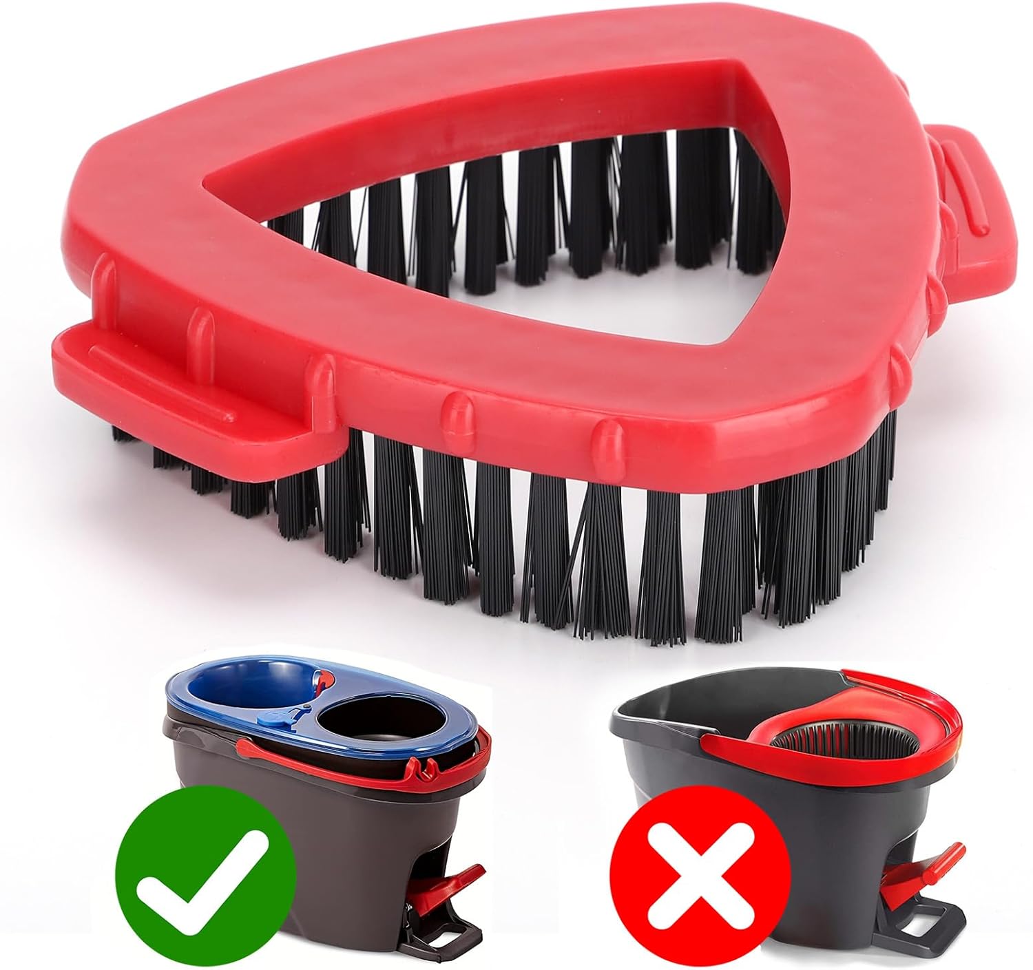 Scrub Brush for O Cedar RinseClean 2 Tank System Replacement