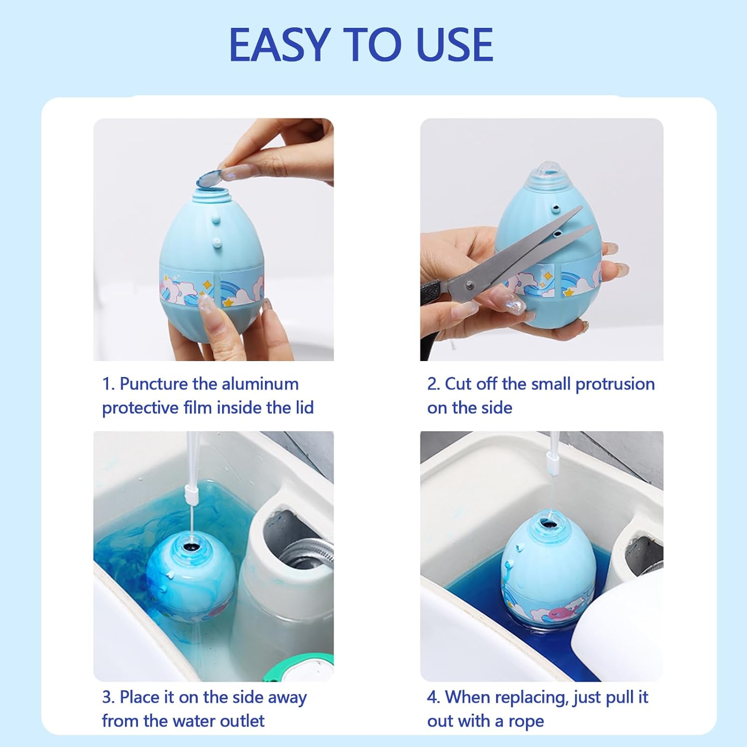 CredAiliserd Automatic Toilet Bowl Cleaner