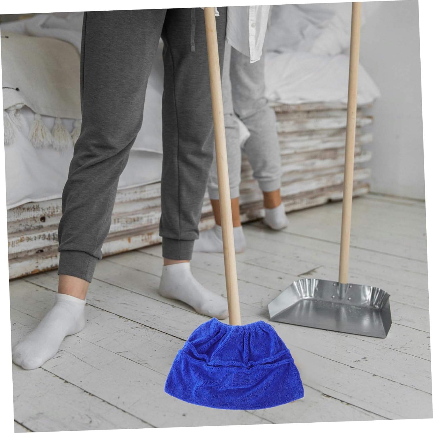 Ipetboom 1pc Broom Cover Replacement Cloth for Indoor Floor Cleaning