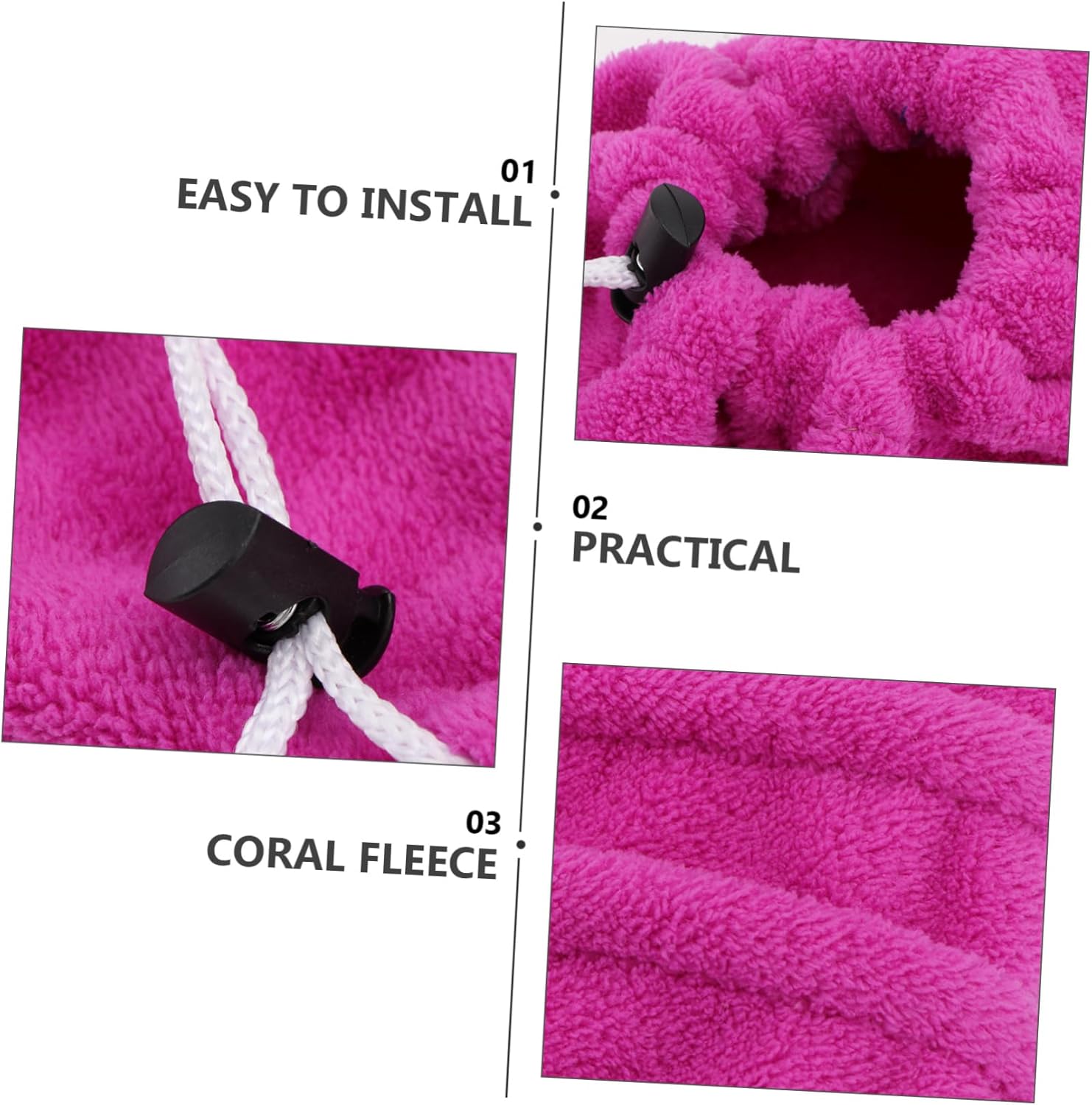 1pc Ipetboom Broom Cover Cloth for Mops Indoor Cleaning
