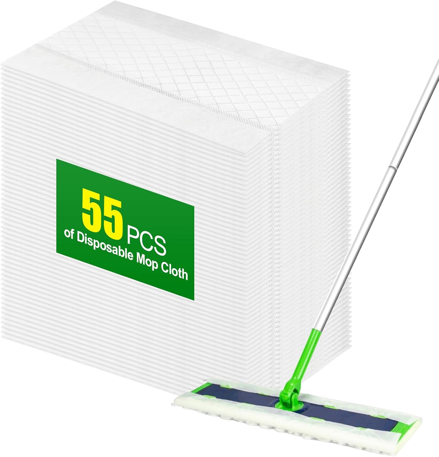 55 Count Heavy Duty Mop Refills for Swiffer XL