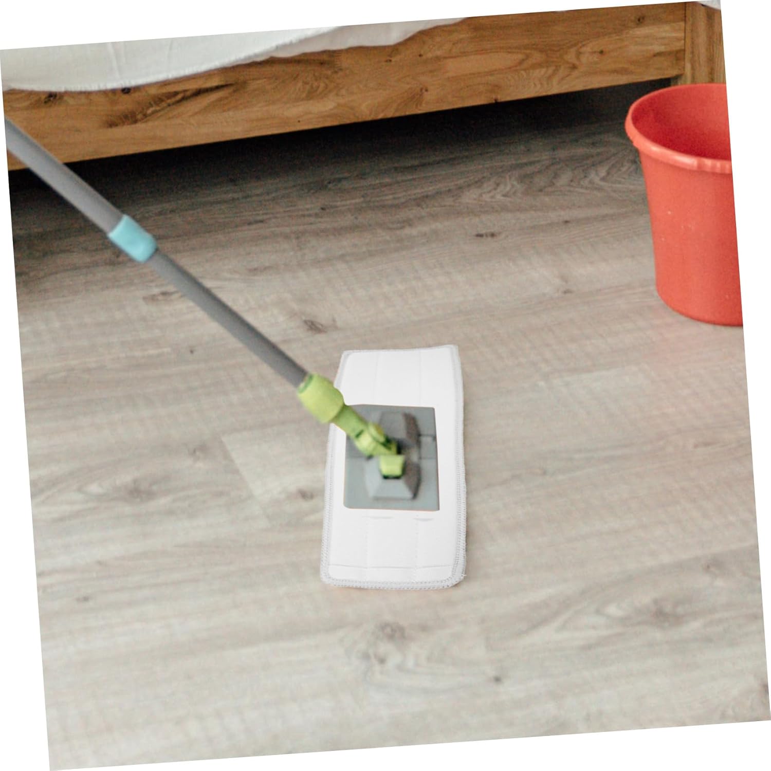 Ipetboom 2pcs Reusable Microfiber Mop Pads for Hard Floors