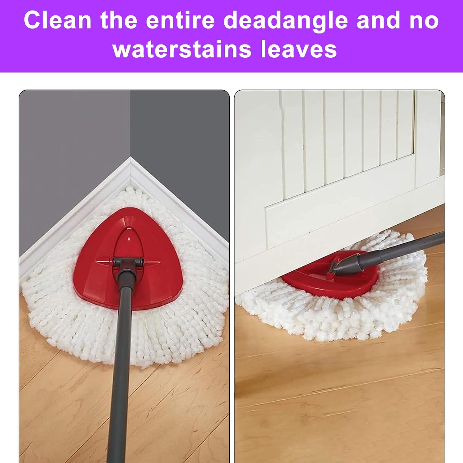 Dykucic Microfiber Mop Head Replacement for O Cedar Easy Wring