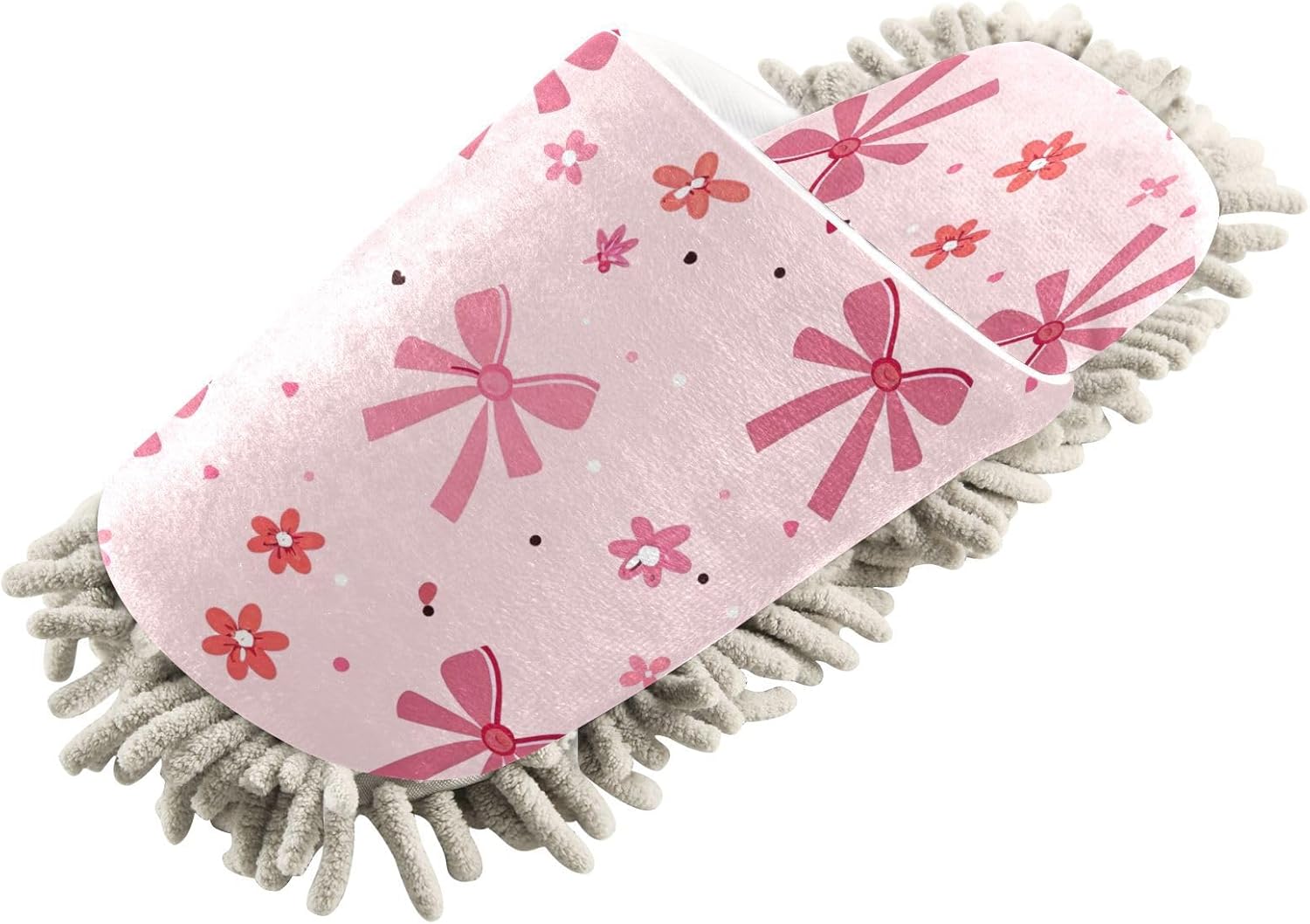 Zhirexin Microfiber Mop Slippers for Men Women Floor Cleaning