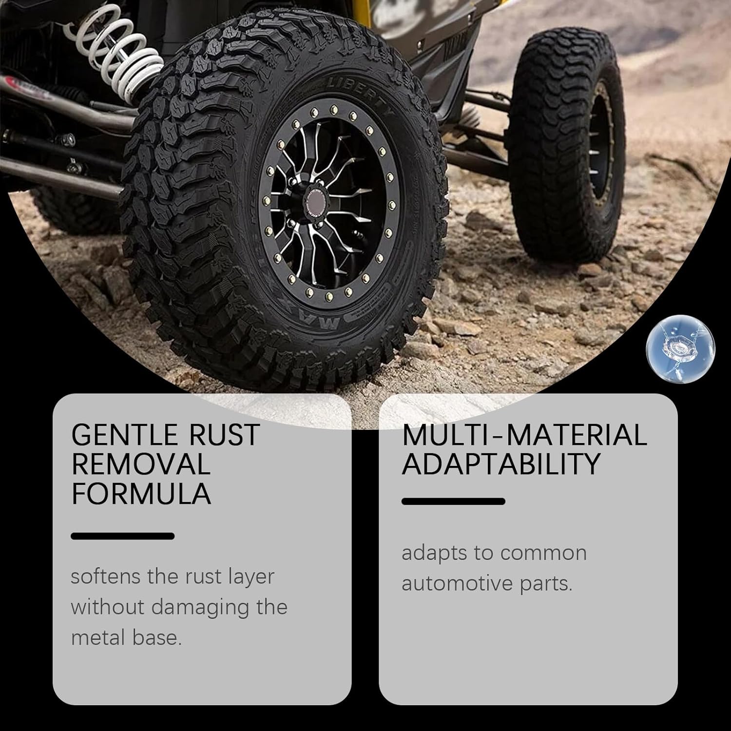 Fast-Acting Rust Remover Spray for Metal