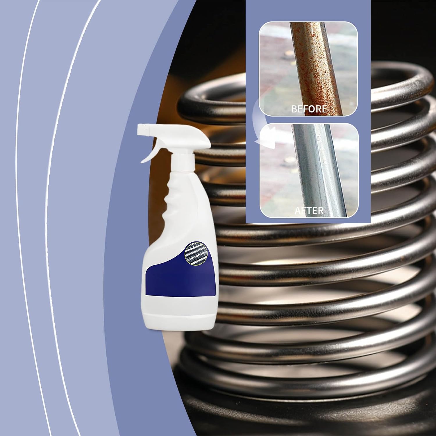 Industrial Strong Stainless Steel Rust Remover 500ml