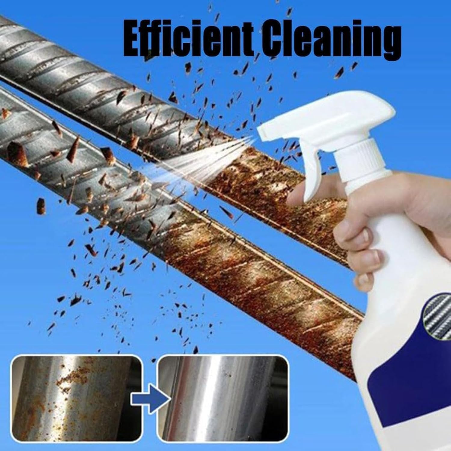 Heavy-Duty Metal Rust Remover Anti-Rust Converter Spray