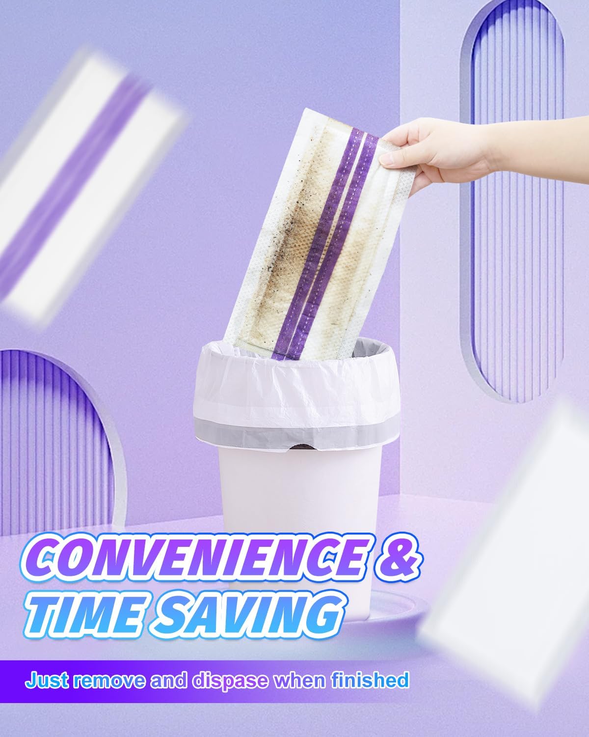 30 Pack YagoDago Mop Pads for Swiffer Wet Jet Velcro Mops