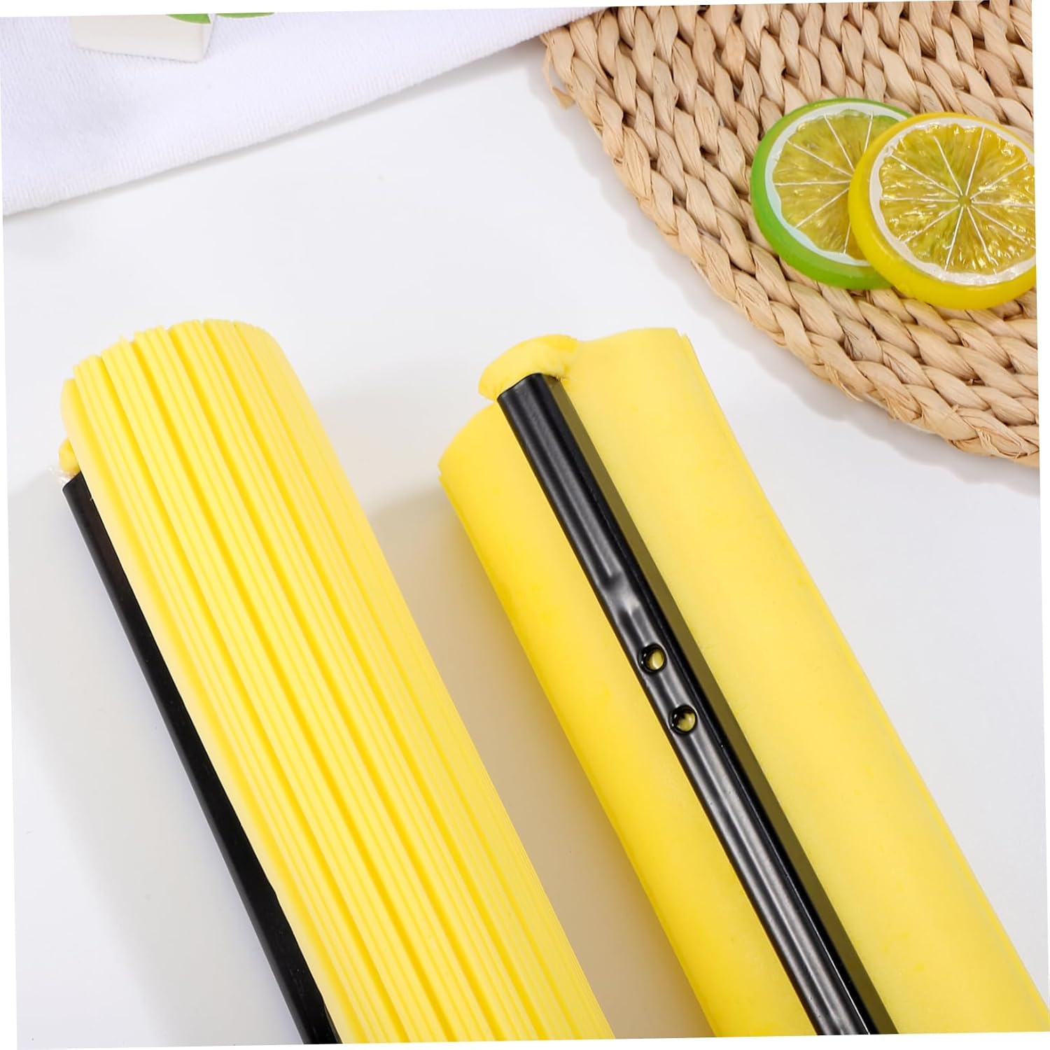 2pcs Packove Replacement Mop Heads for Floor Cleaning