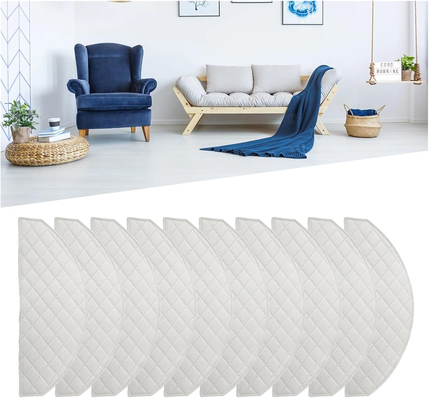 30Pcs Vacuum Cleaning Cloth Wipes for IMOU RV-L11-A