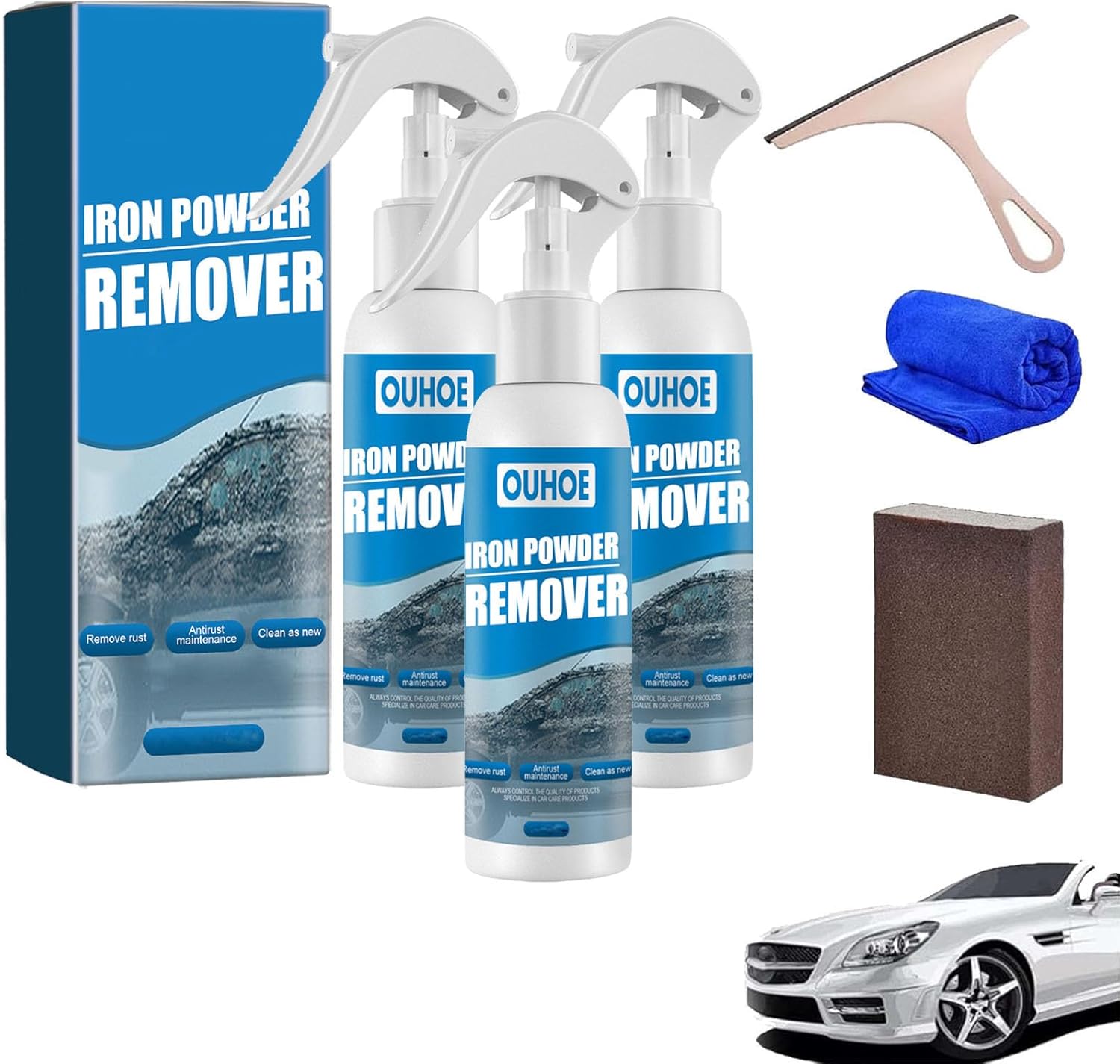 KCRPM Ouhoe Rust Remover Spray 30ml 3pcs