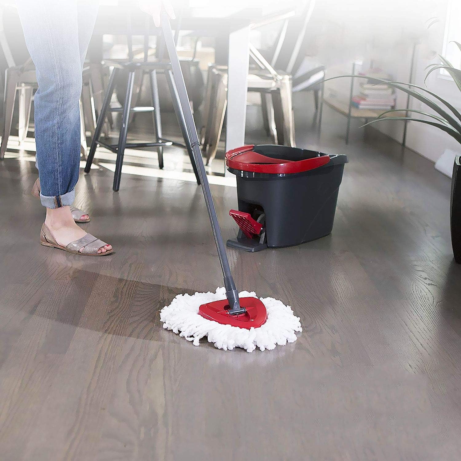 8Pack Spin Mop Heads Replacements Microfiber Easy Wring Clean