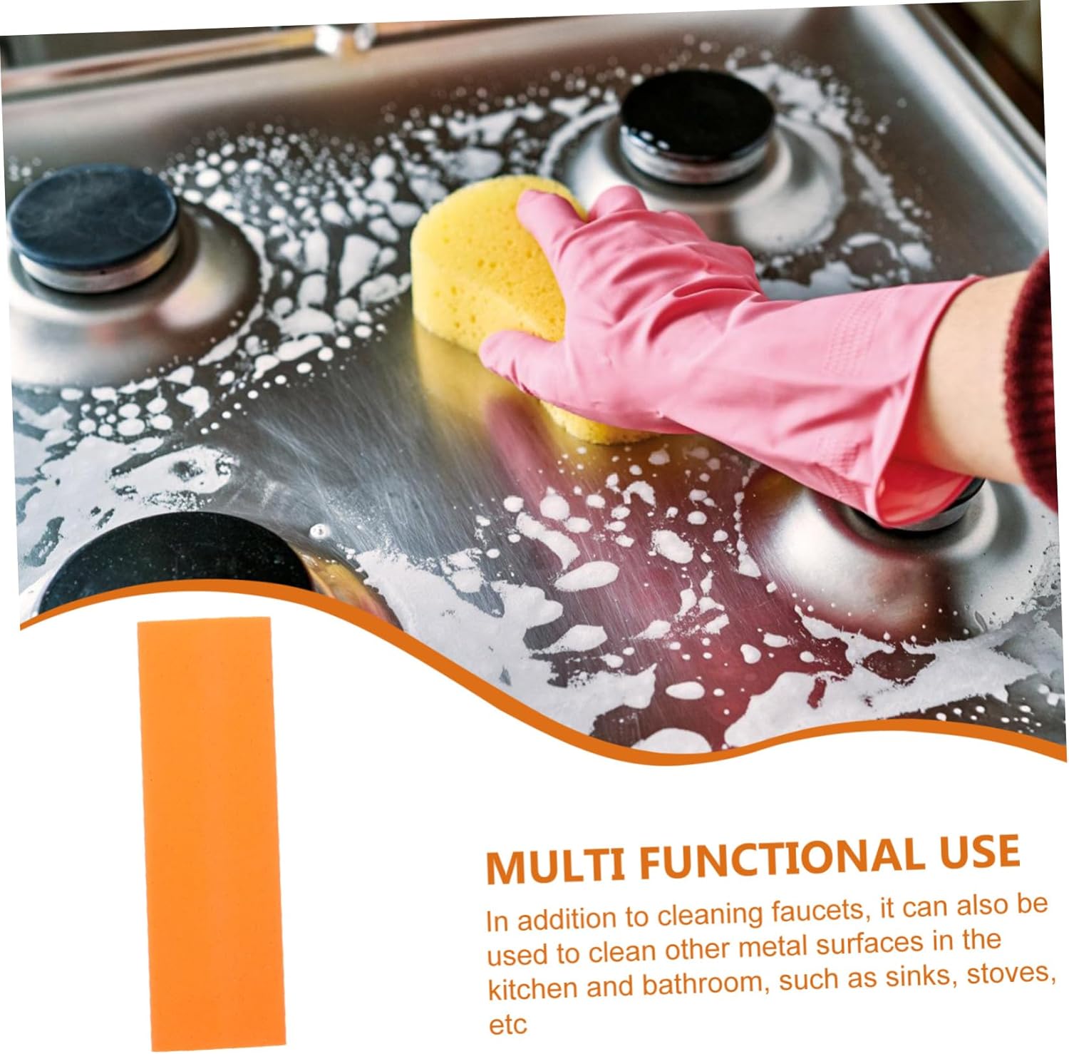 DECHOUS Rust Stain Remover for Cast Iron and Stainless Steel