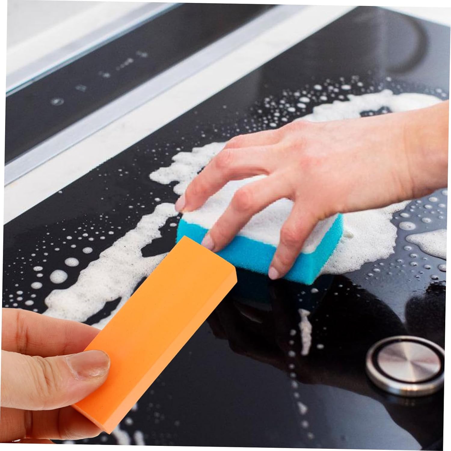 HEALEEP Stainless Steel Rust Cleaner Eraser for Kitchen and Bathroom Use