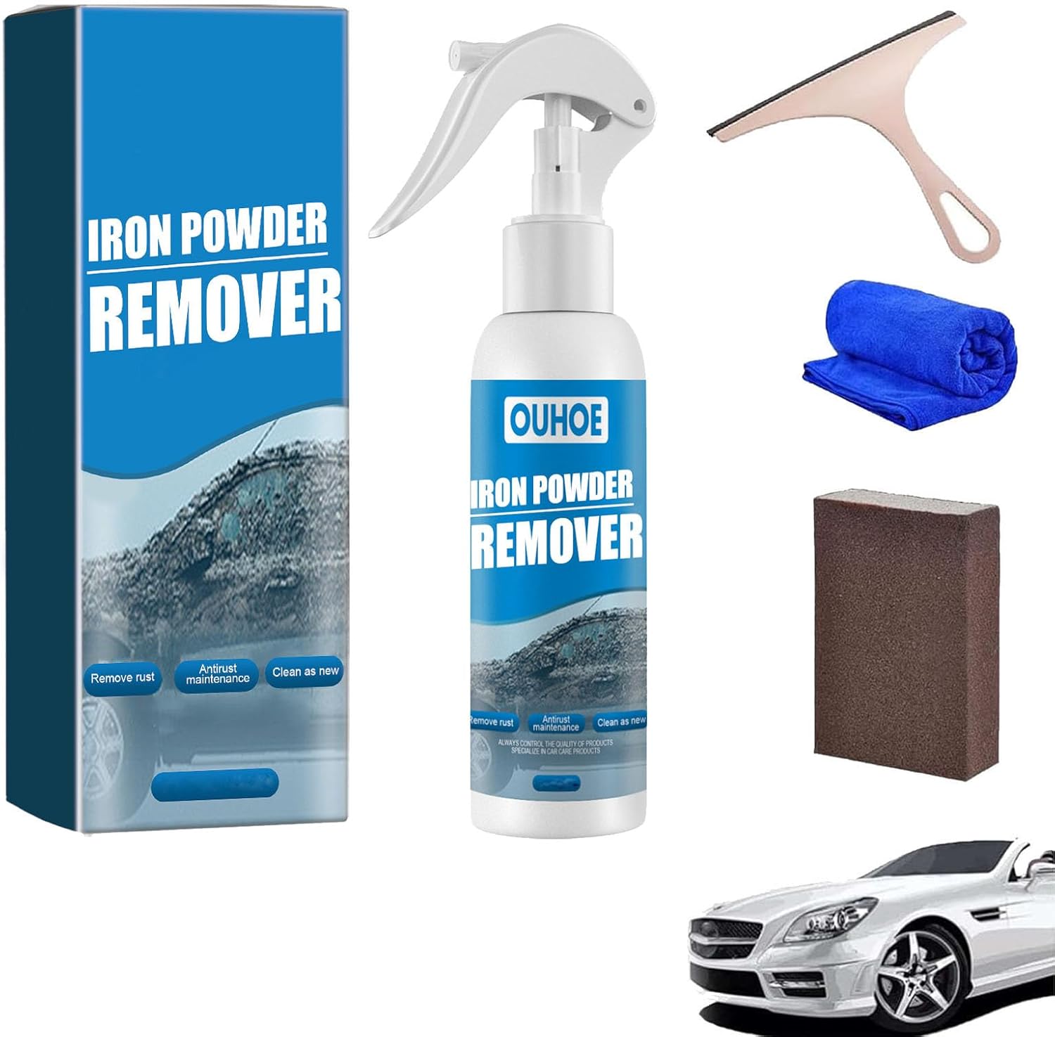 KCRPM Rust Remover Spray 30ml for Cars and Metal Surfaces
