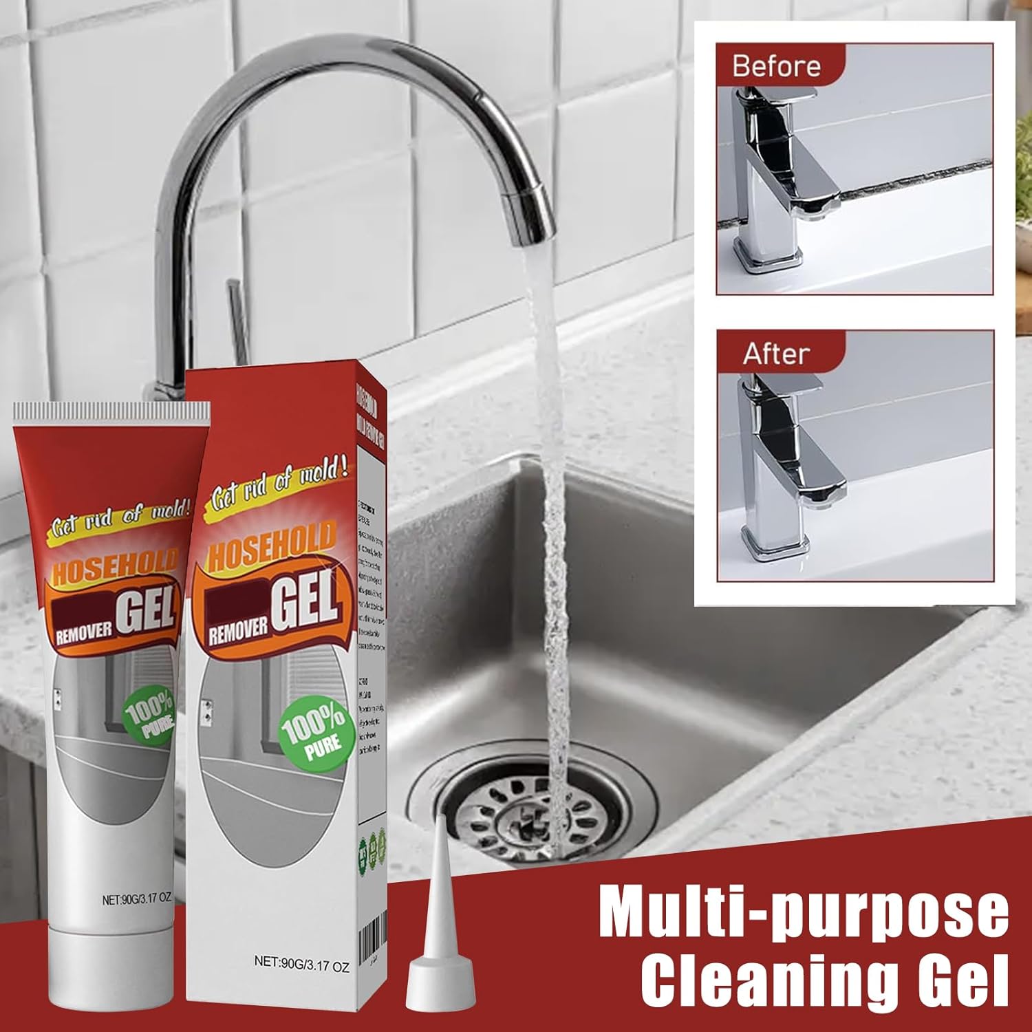 Nexa Remover Gel for Tile Gaps and Bathroom Cleaning