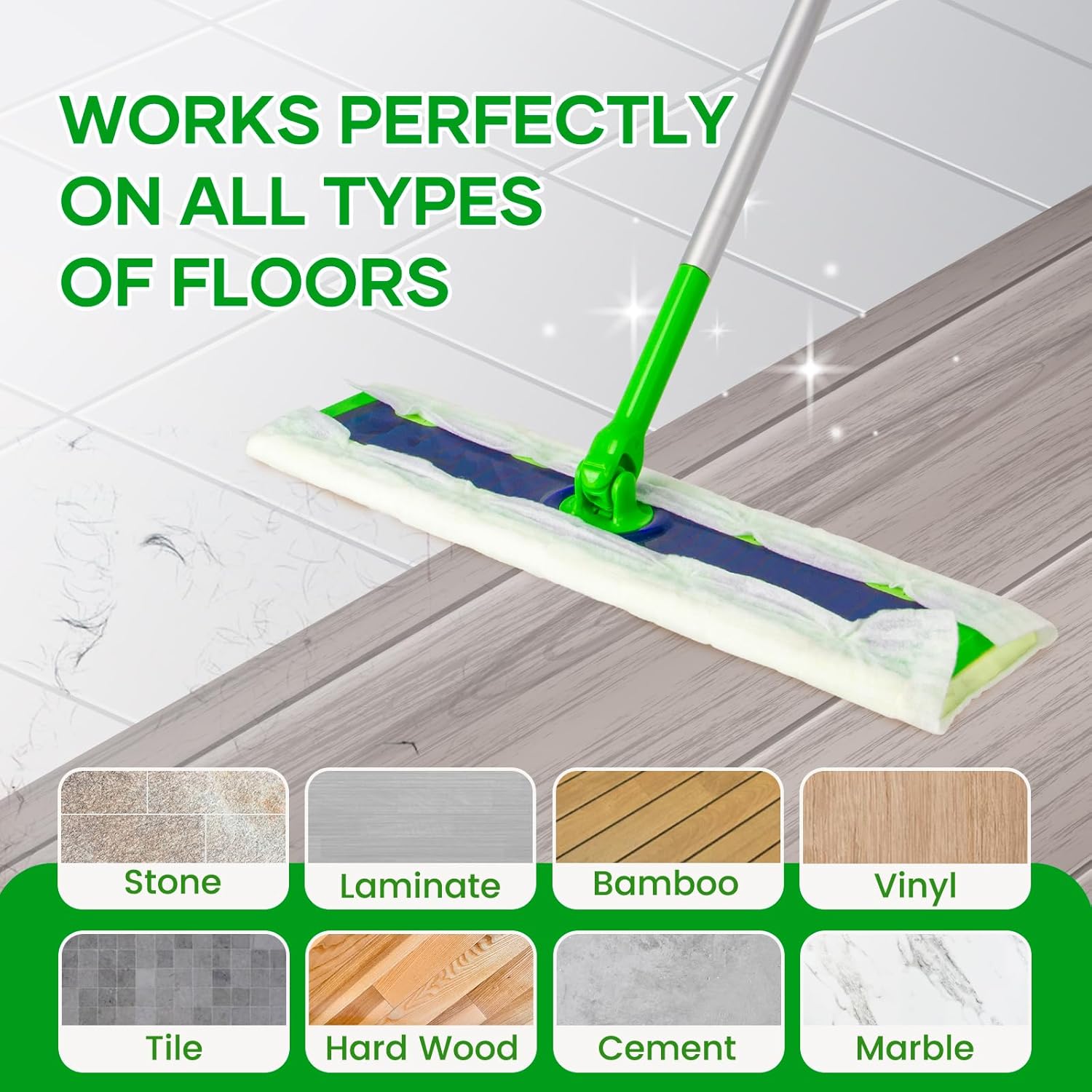 Liminfeit 80 Count Dry Sweeping Cloths for Swiffer XL