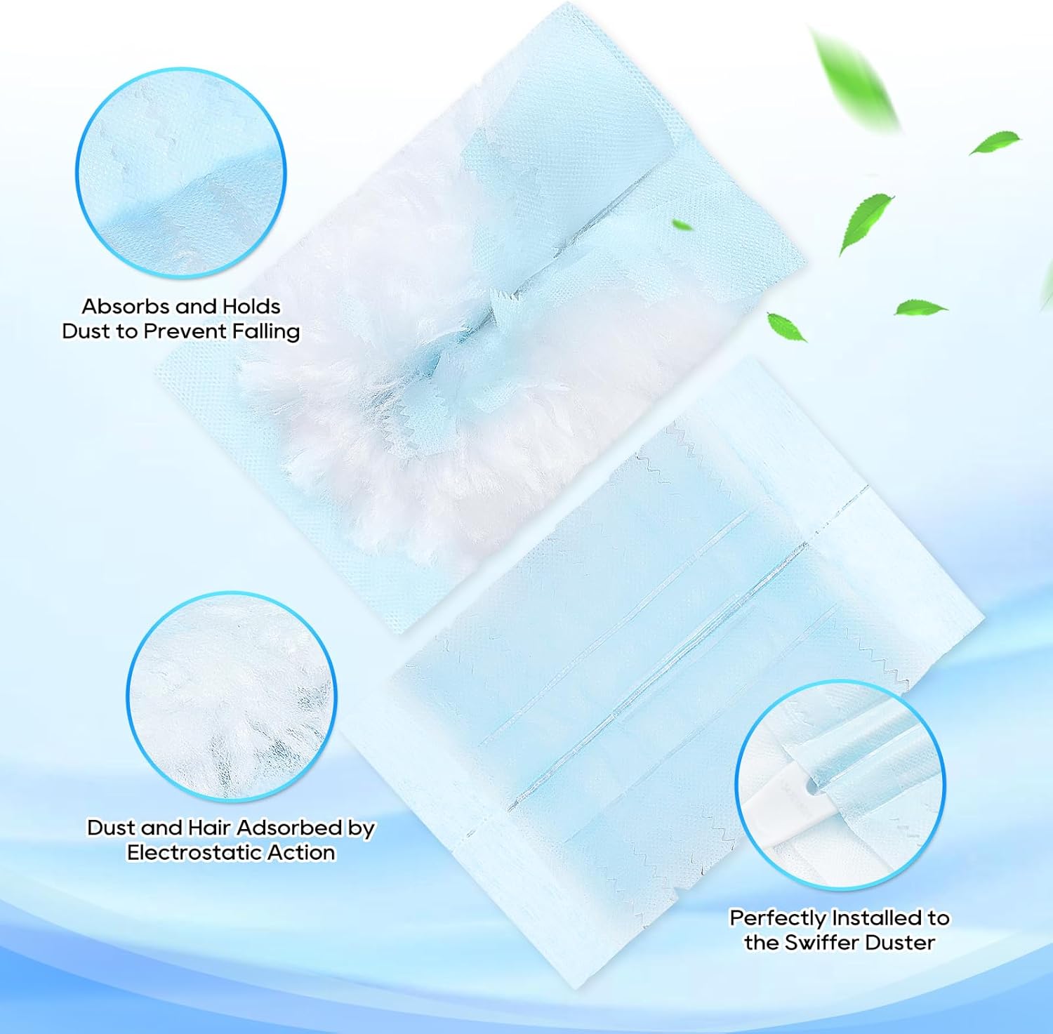 YagoDago Duster Refill 30 Count Heavy Duty Unscented