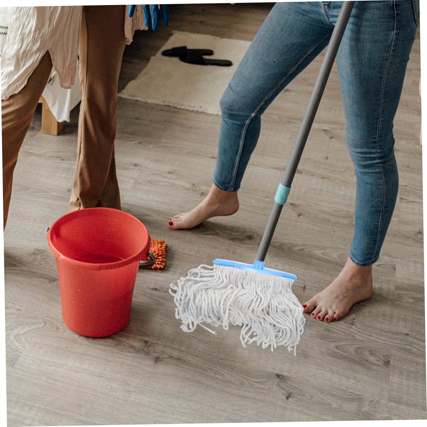 Reusable Mop Refill for Hardwood and Tile Floors