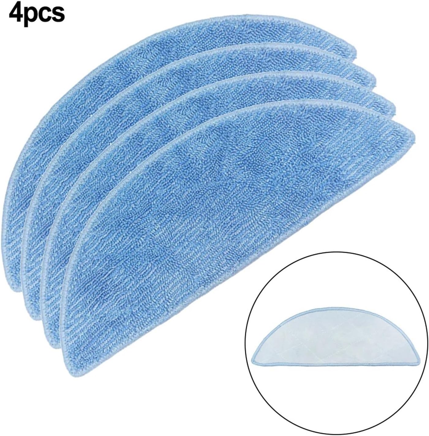 4PCS Mop Pad for B12 Robot Vacuum Cleaner