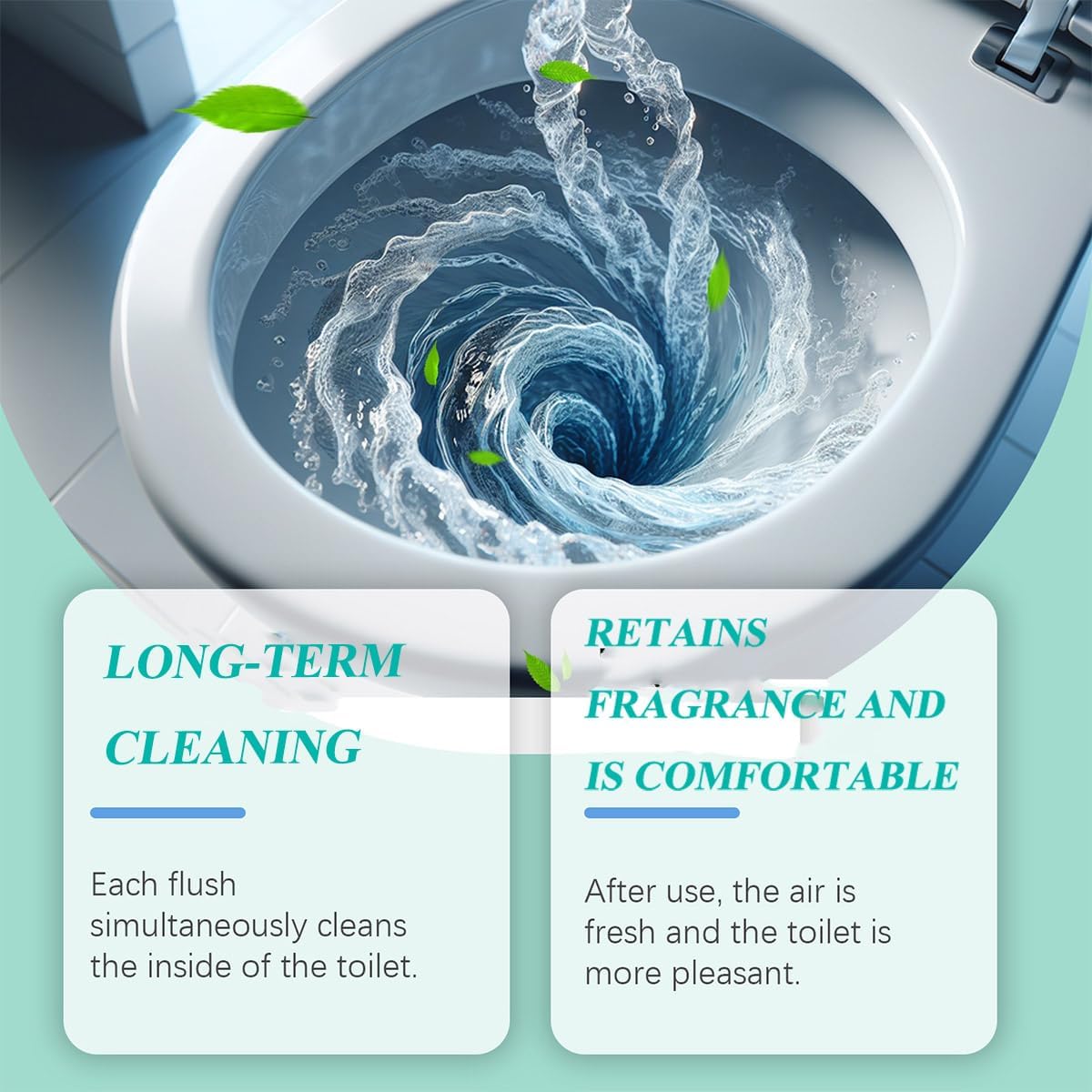 Krazy Clean Toilet Cleaner 3pcs Water Treatment Gel Kit
