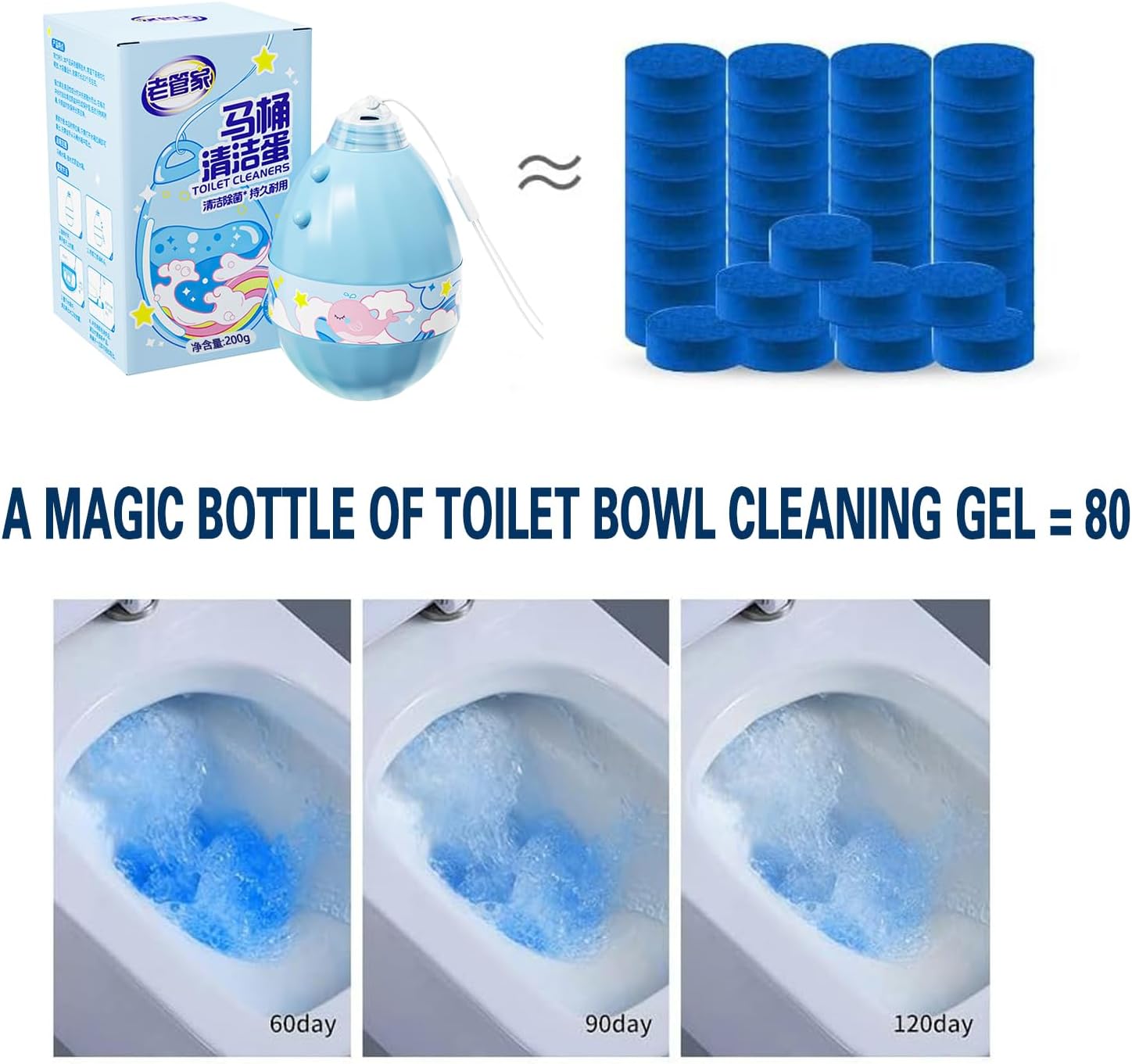 CredAiliserd Automatic Toilet Bowl Cleaner