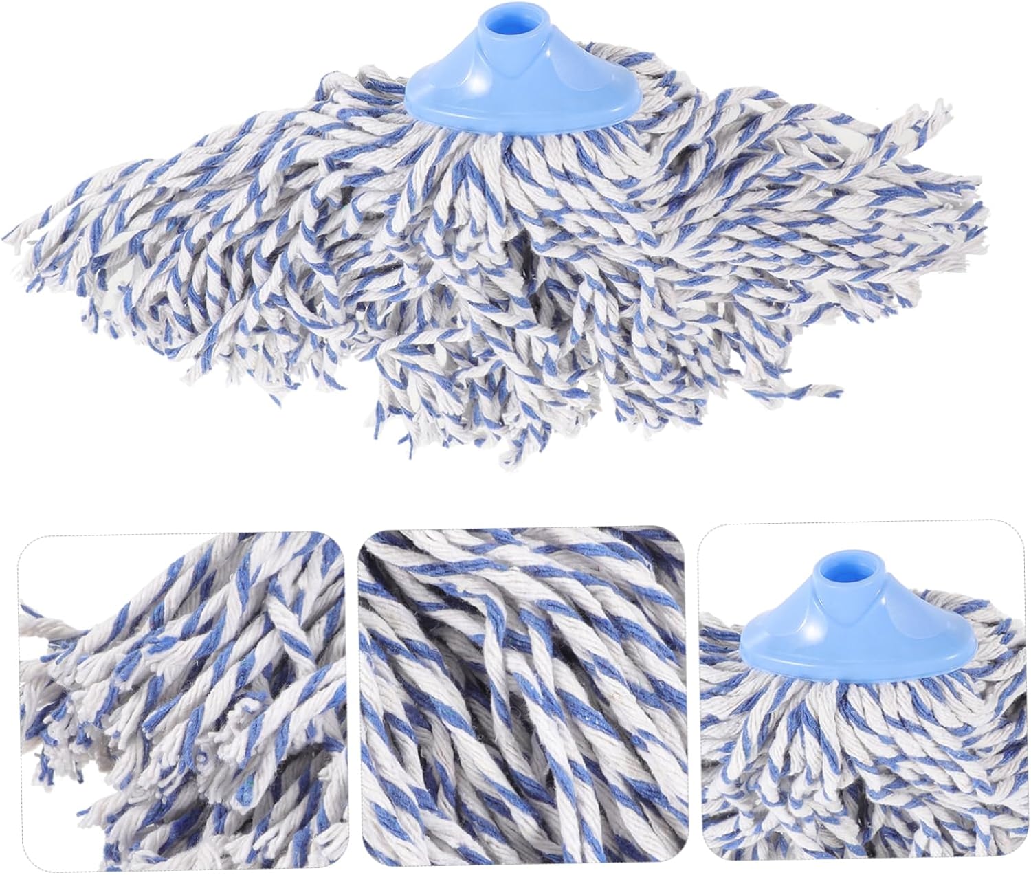 Ipetboom Water Absorption Mop Head Refill for Hardwood Tile Cleaning