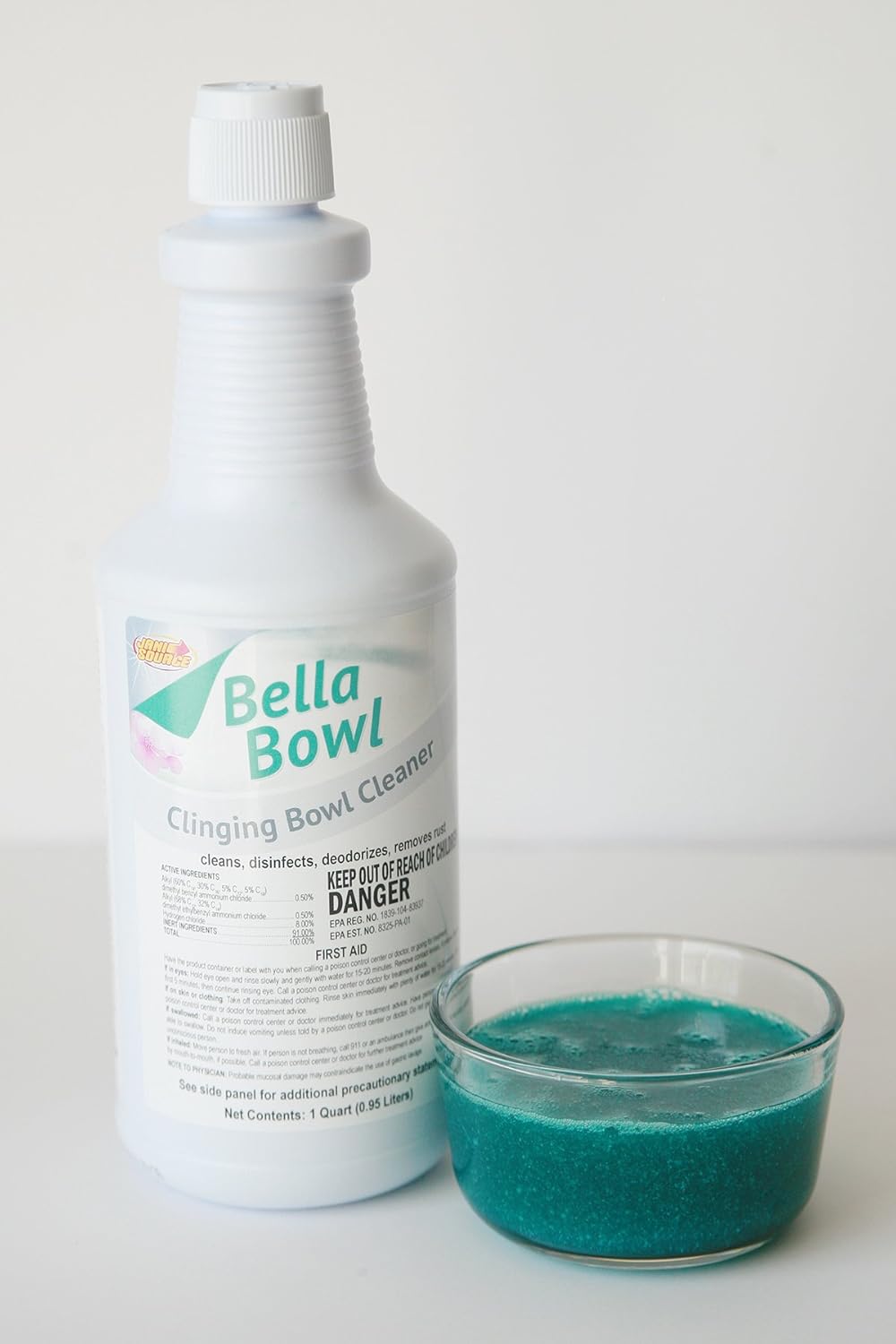 Jani-Source BellaBowl Toilet Bowl Cleaner 1 Quart 3-Pack