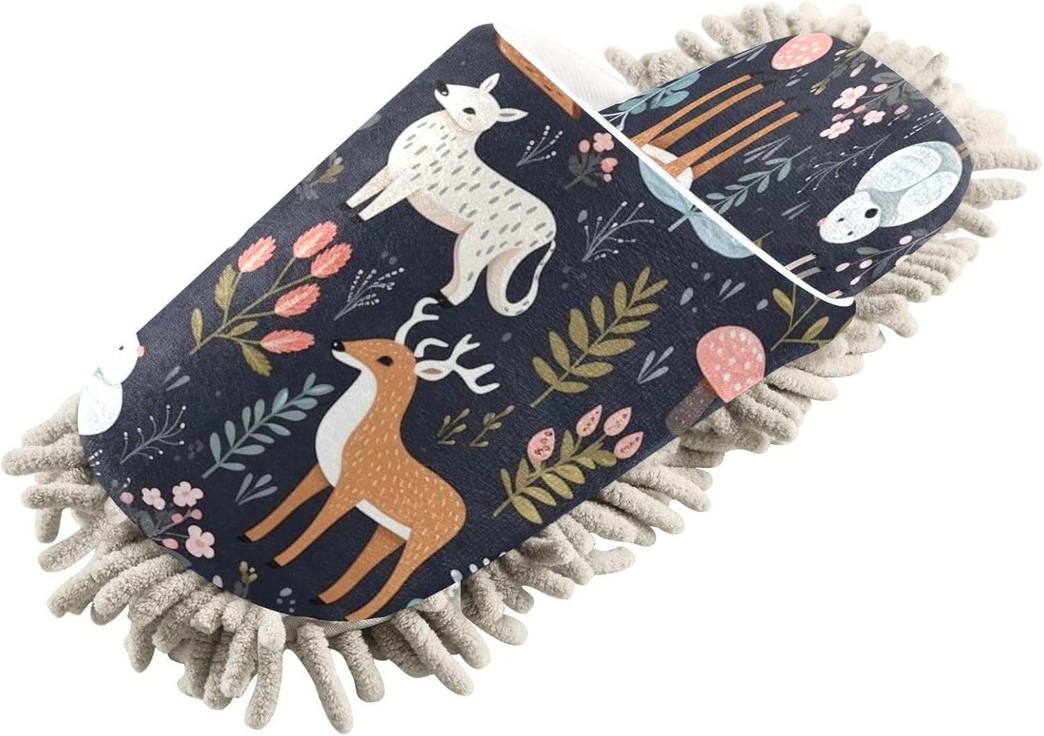 Cute Animal Mopping Slippers - Washable and Comfortable