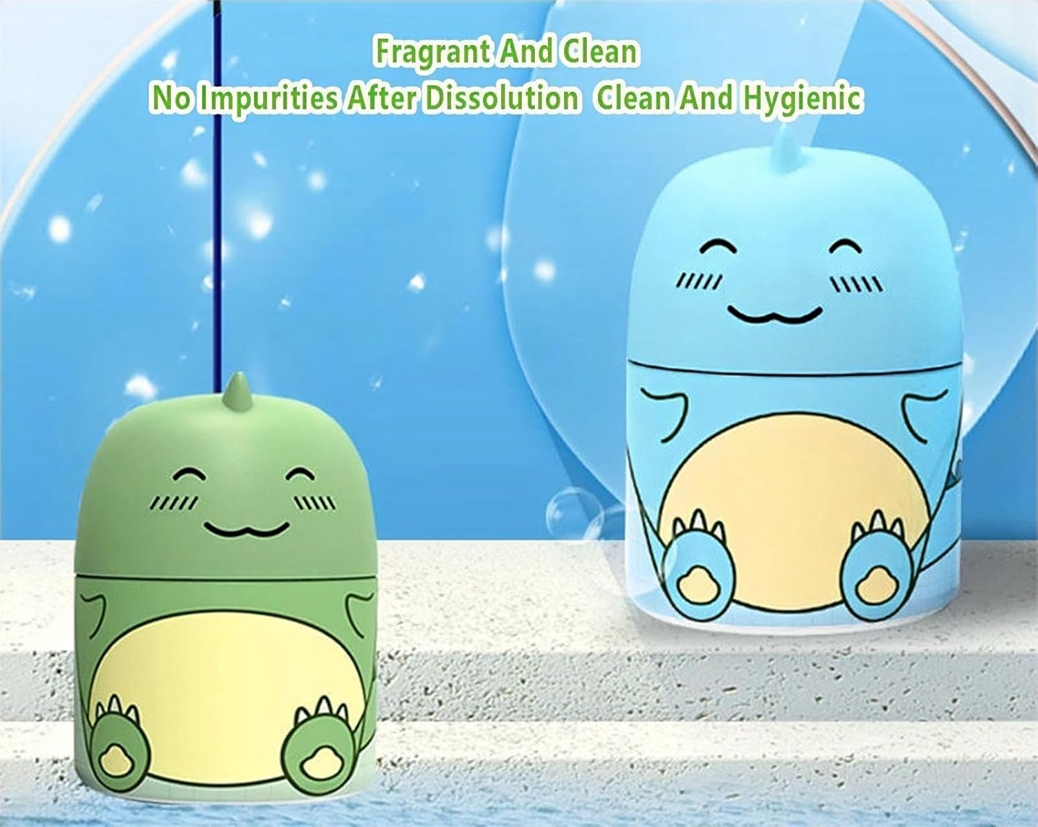 Crazy Clean Toilet Bowl Cleaner with Fresh Scent Green