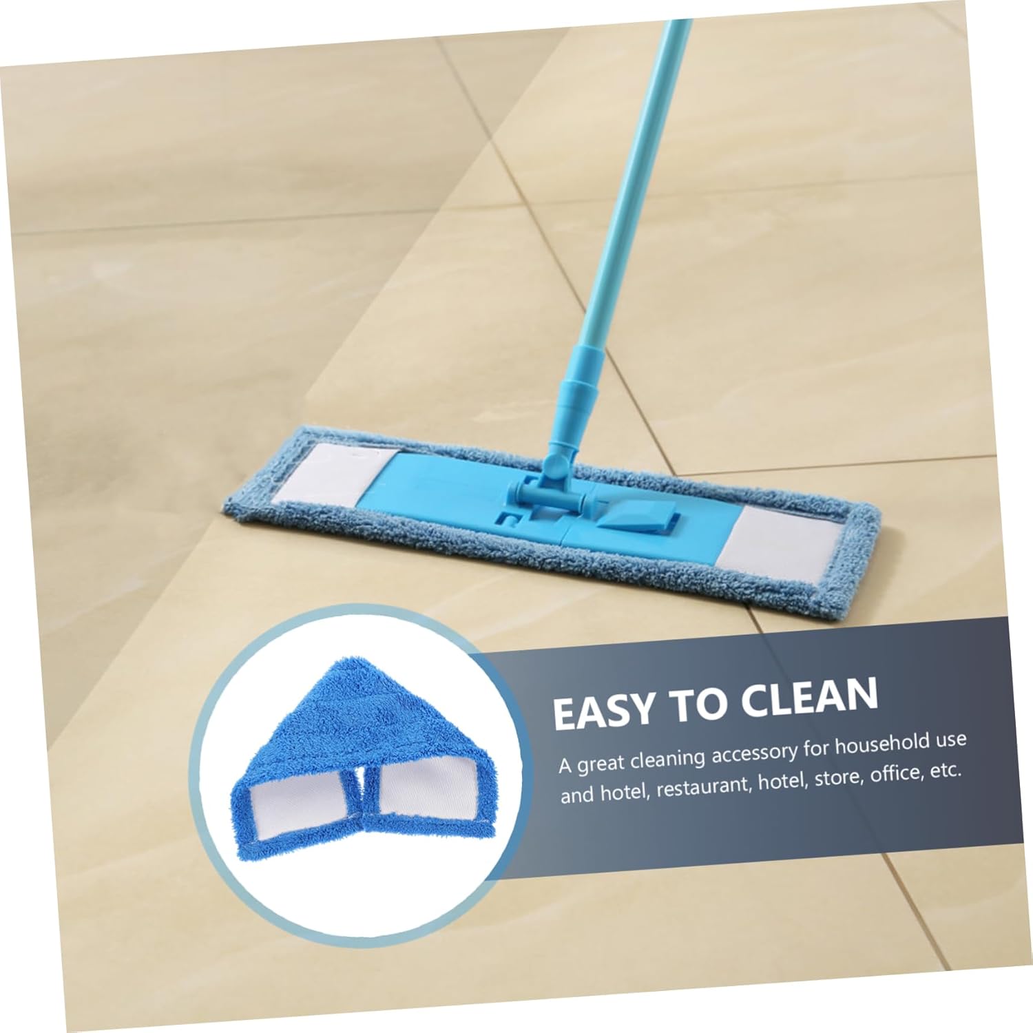Ipetboom Dust Mop Pad Replacement Refill for Wet Dry Cleaning