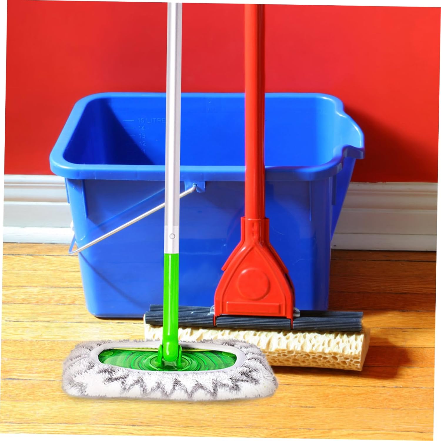 Ipetboom 2pcs Mop Refill Covers Microfiber Pads for Hardwood Tile Marble Cleaning