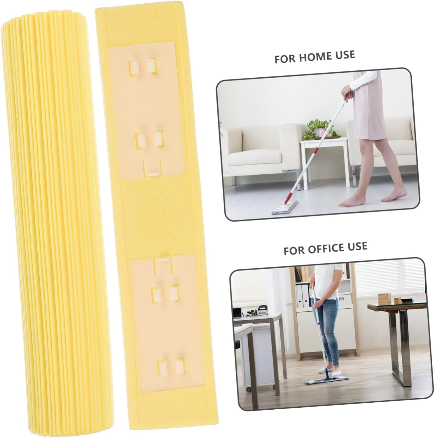 3pcs Sponge Mop Refill for Tile and Bathroom Cleaning 1
