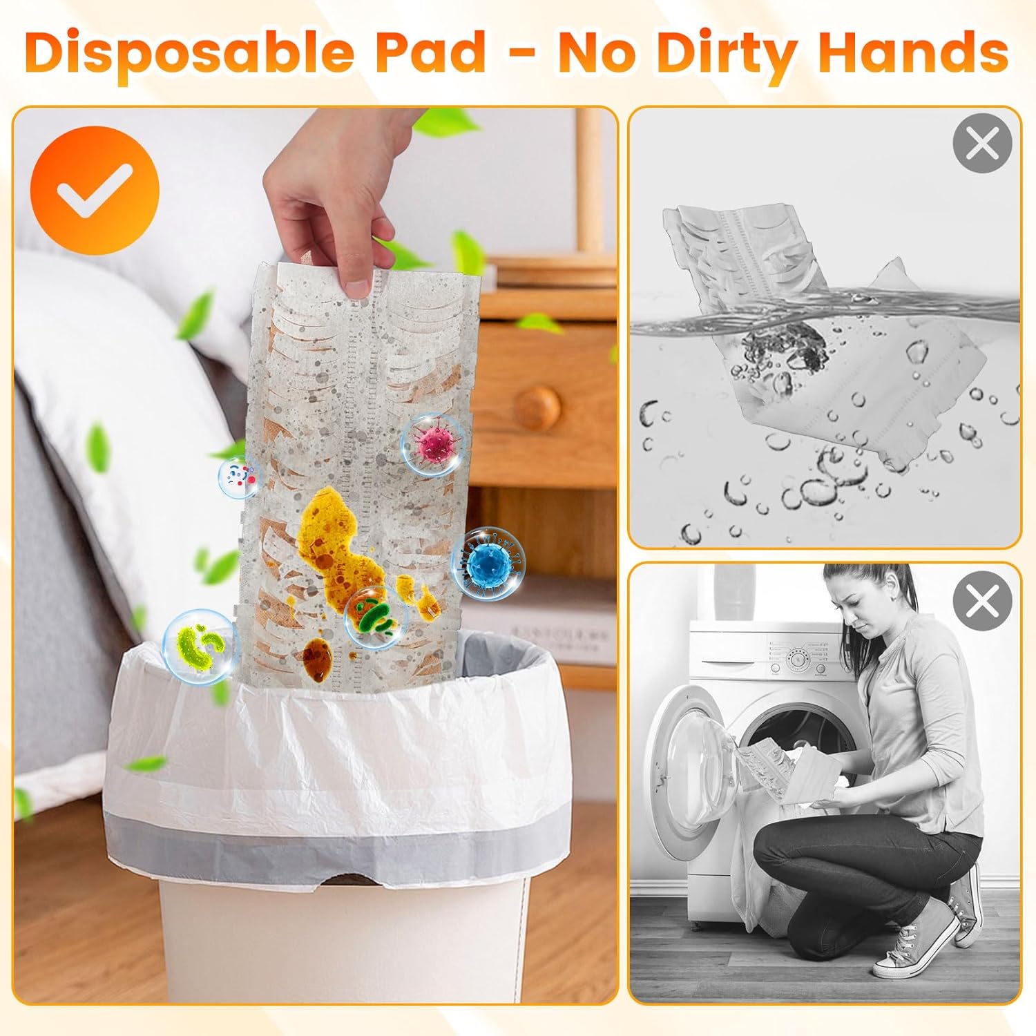 15 Count Swiffer PowerMop Refill Pads for Multi-Surface Cleaning