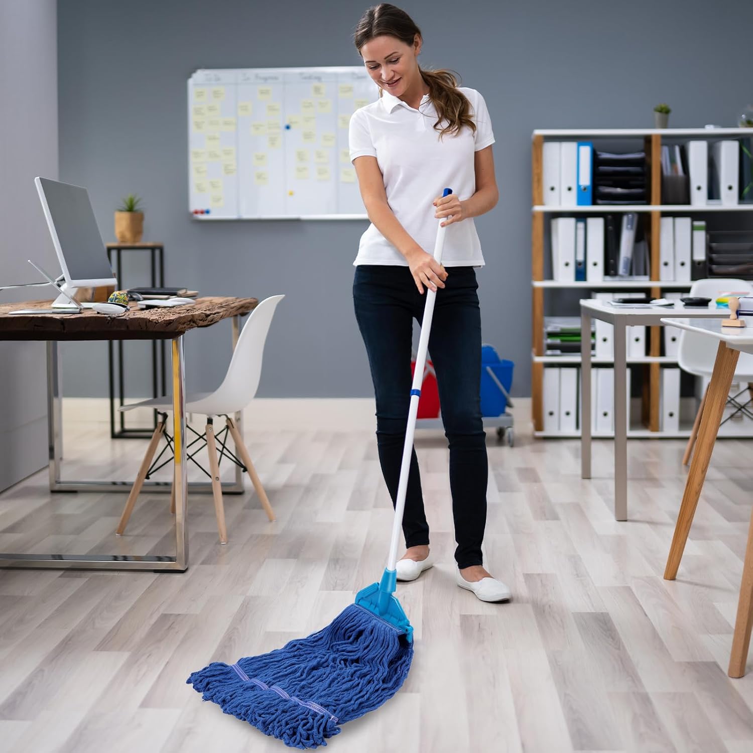 Nuogo 10 Pack 24oz Heavy Duty Mop Heads