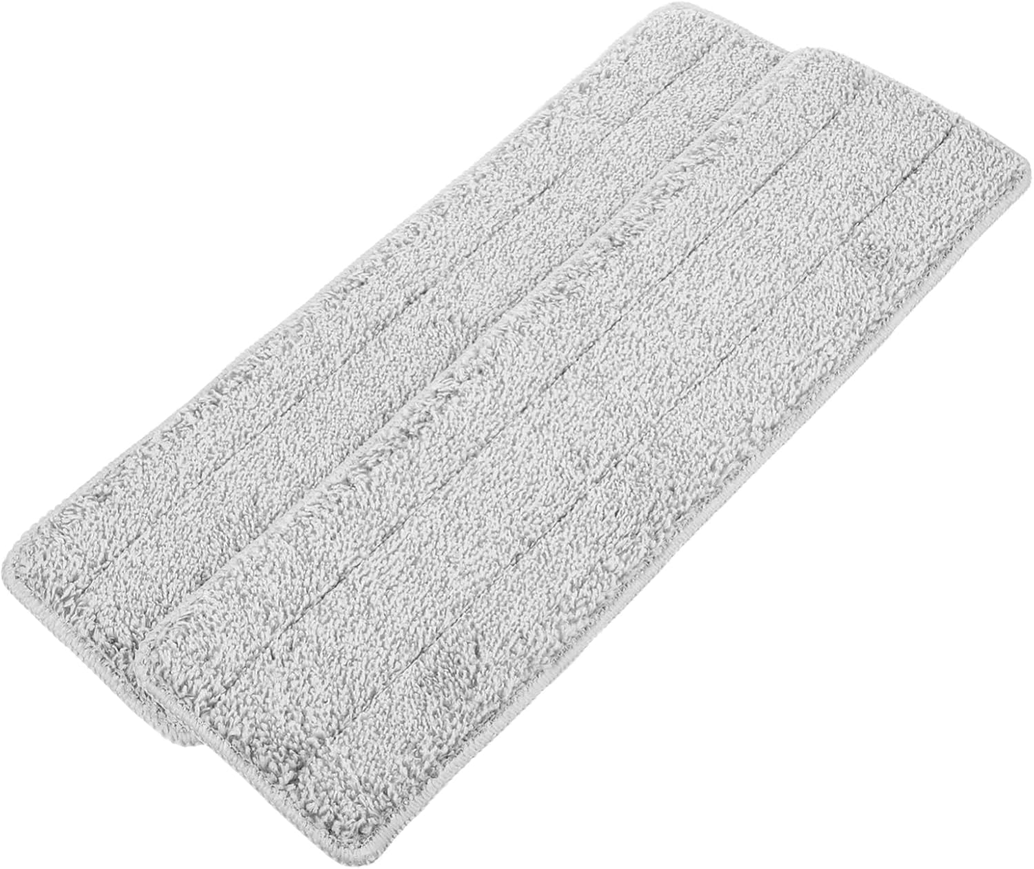 Ipetboom 2pcs Reusable Microfiber Mop Pads for Hard Floors