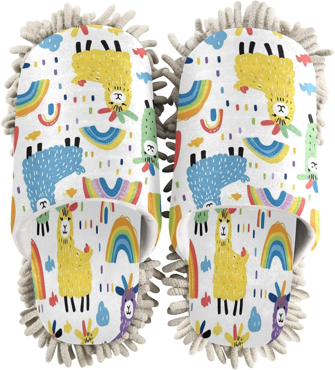 Zhirexin Mop Slippers with Microfiber Cushion