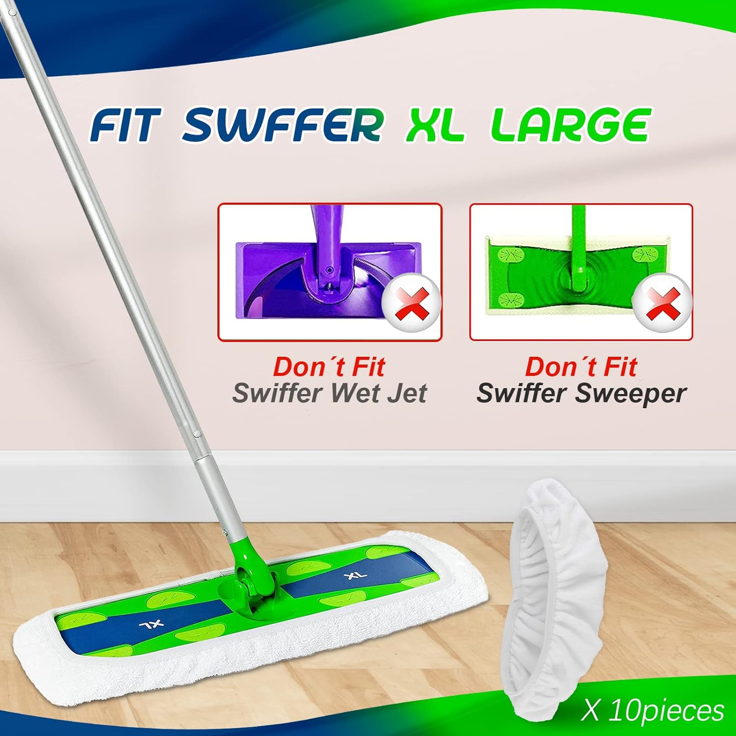 XL Wet Pads Refills for Swiffer XL Sweeper