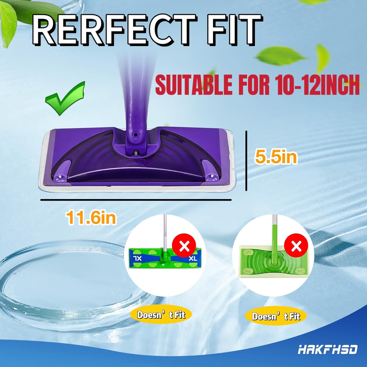 4 Pack Reusable Swiffer WetJet Mop Pads