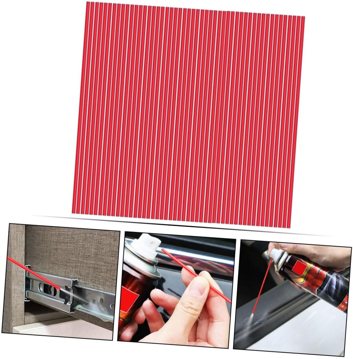 NULYLU 200pcs Rust Remover Spray Tubes with Extension Nozzle