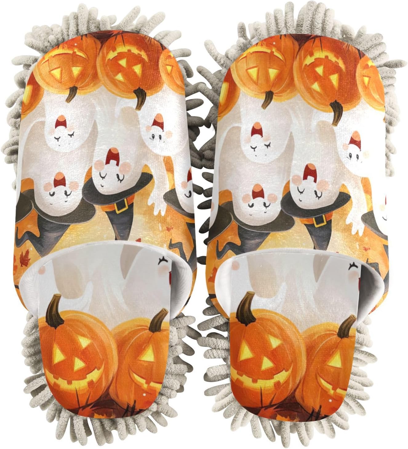 Microfiber Cleaning Slippers for House Floor Use