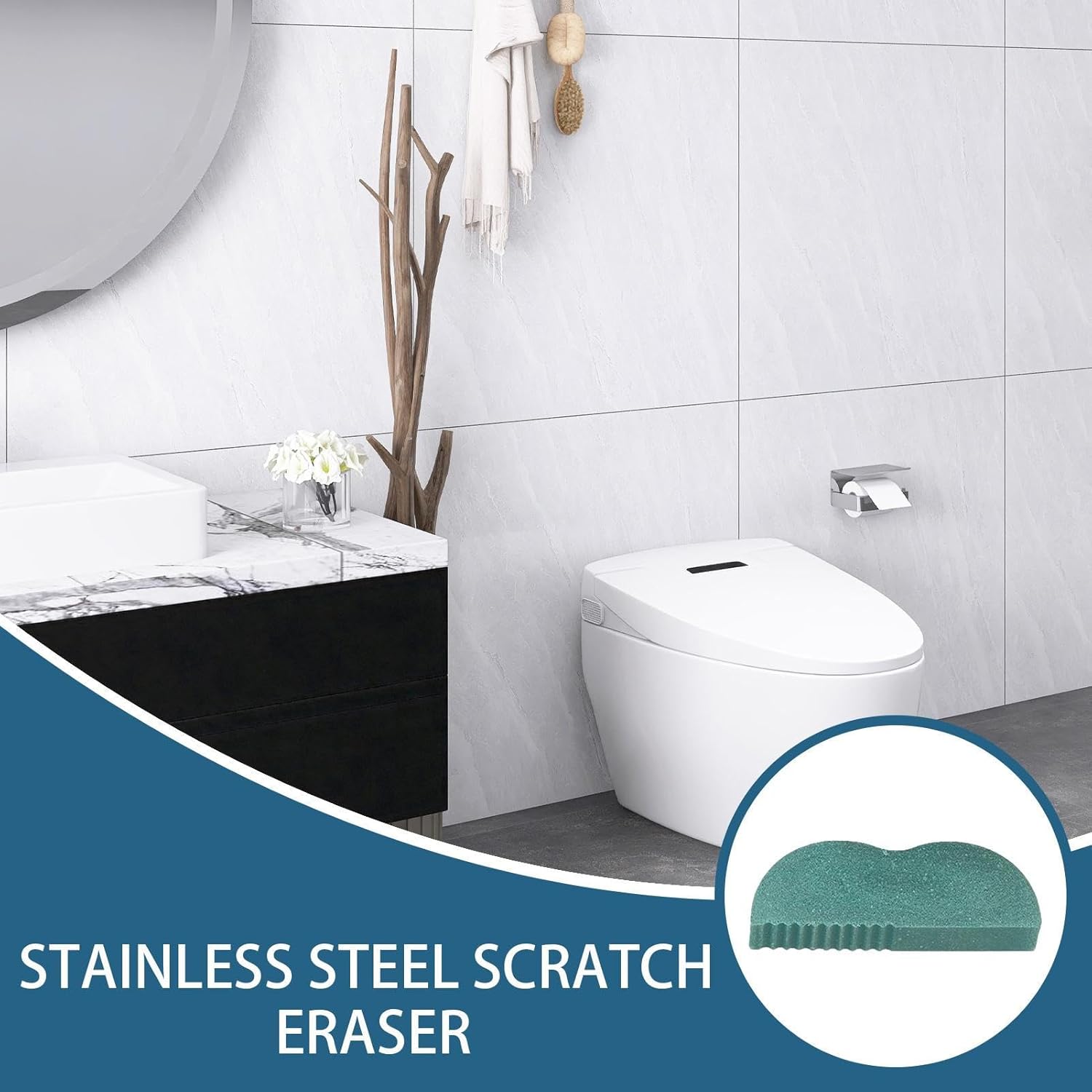 Heavy-Duty Stainless Steel Rust Eraser Block