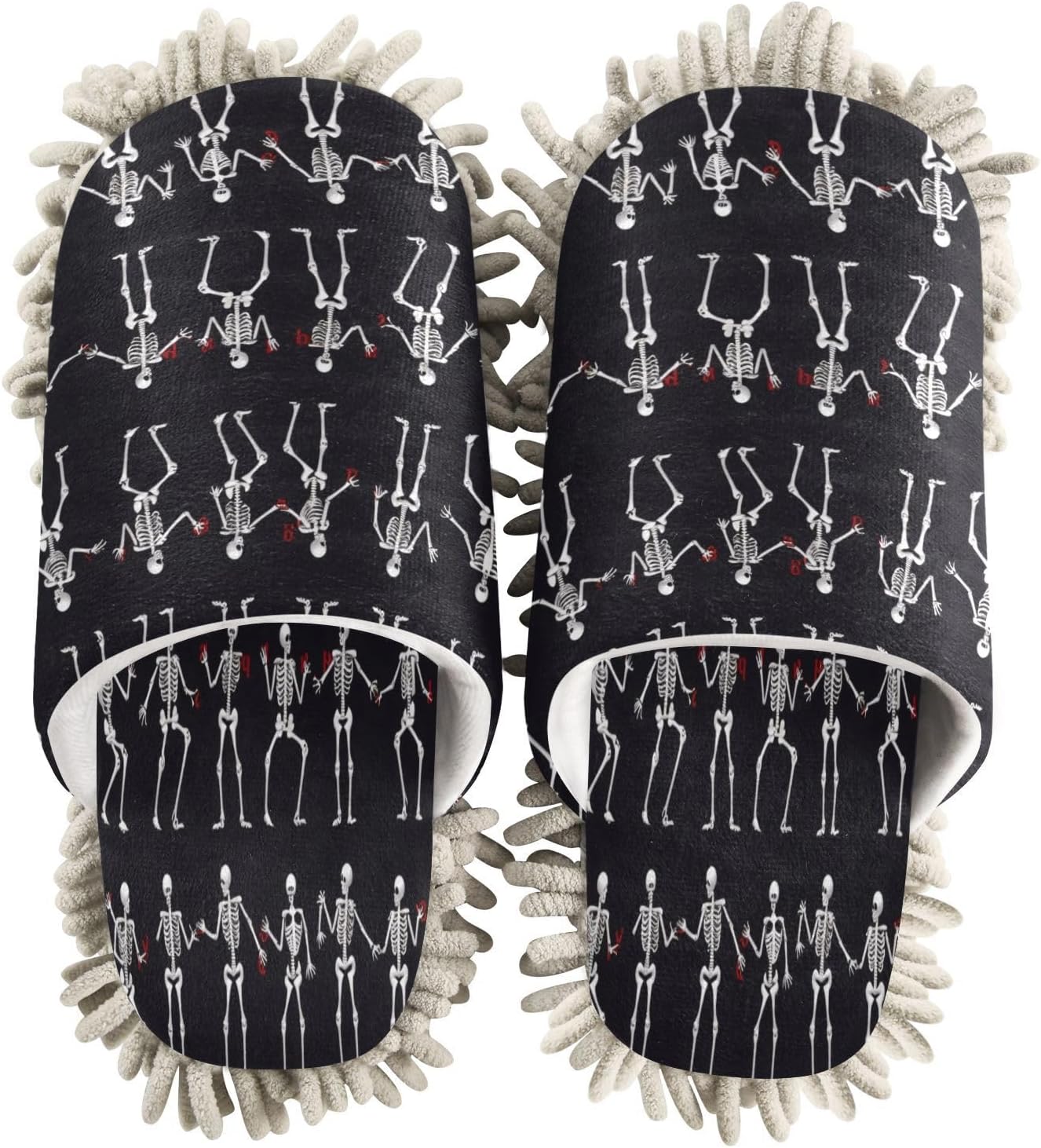 Bulletgxll Mopping Slippers with Microfiber Wipes