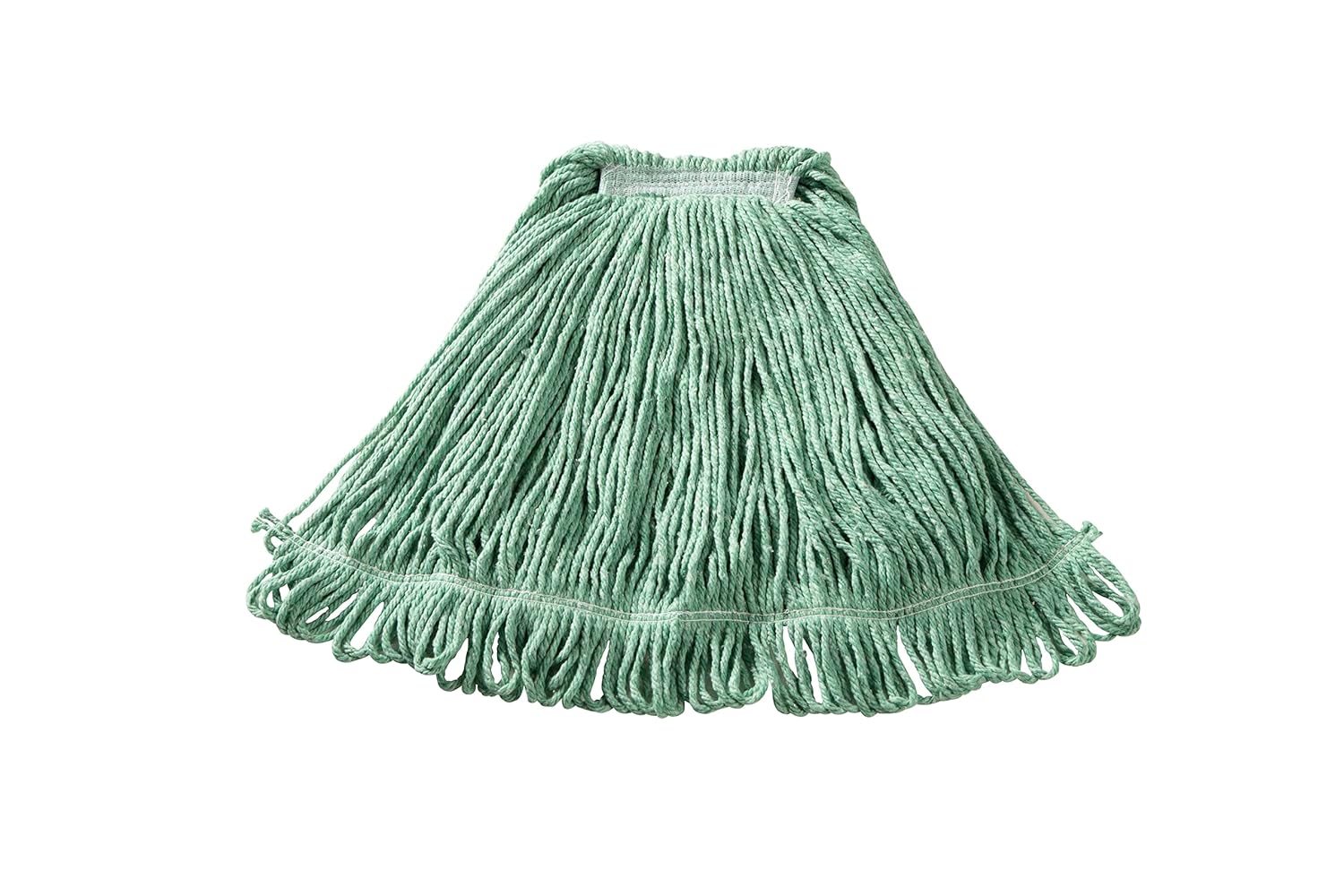 Rubbermaid Commercial Super Stitch Blend Mop Head - Large Green Heavy Duty