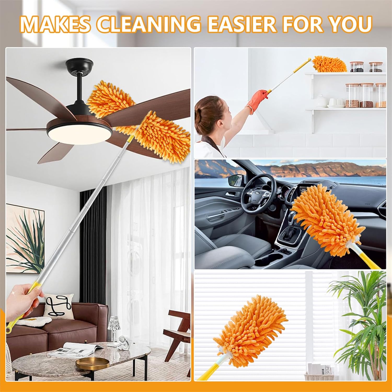 Reusable Duster Refill for Swiffer 360 Heavy Duty